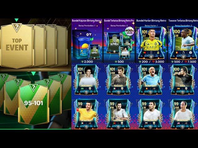 OPEN PACK BRUTAL RETRO STARS & MARKETPICK TOKEN DI 10 AKUN - FC MOBILE INDONESIA #fcmobile #shorts