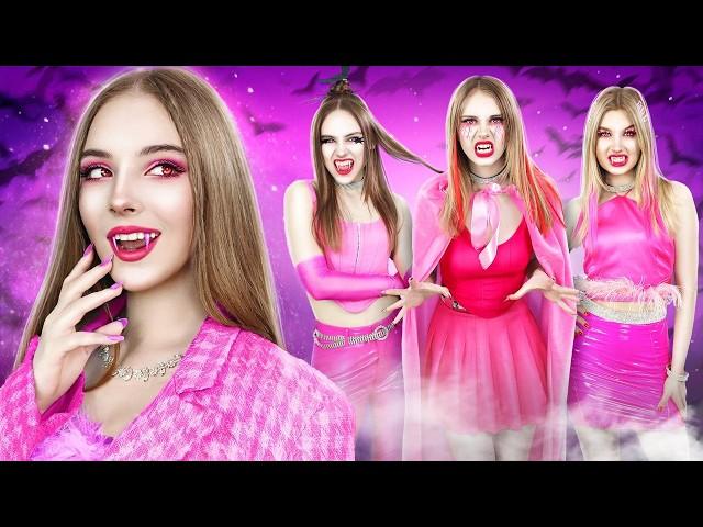 Mean Girls Became Vampires! Makeover From Normal to Popular in Vampire’s School