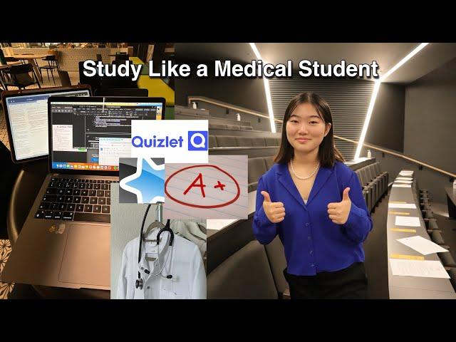 How do medical student study 🩺 Study Methods NO GATEKEEPING