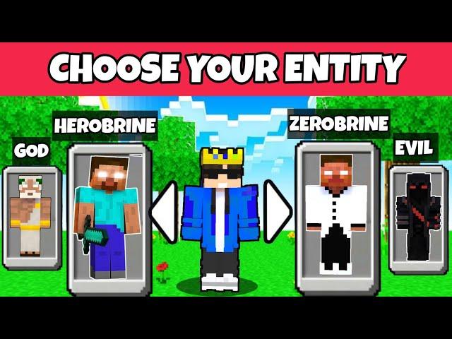 Minecraft But, You Choose Your Entity Power..