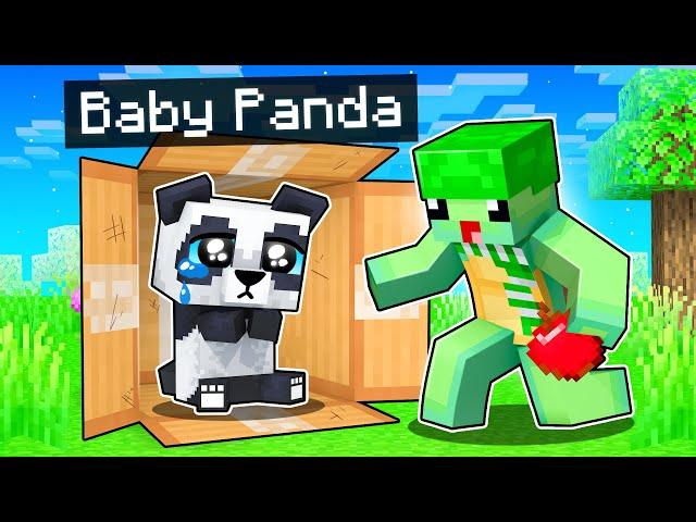 HELPING A Lost Baby Panda in Minecraft!