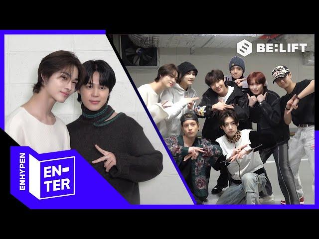 [EN-TER key] TikTok Challenge with j-hope & Jimin Sketch - ENHYPEN (엔하이픈)