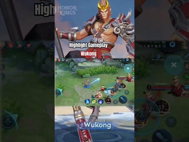 Wukong Short Gameplay Honor Of King #foryou #reels #fypシ゚viral #Montage