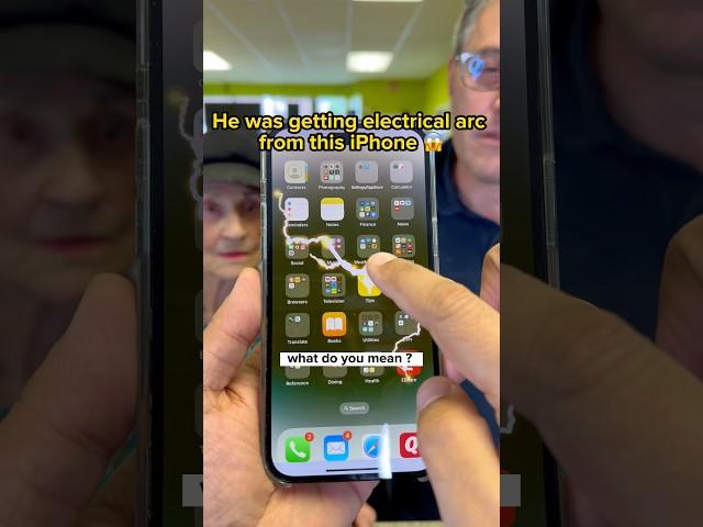 Grandma Was So Scared  #shorts #apple #prank #funny #iphone