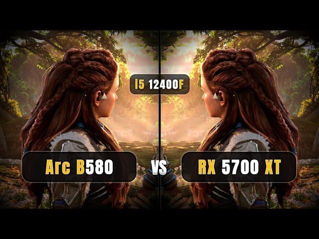 Intel Arc B580 vs RX 5700 XT - Test in 10 Games