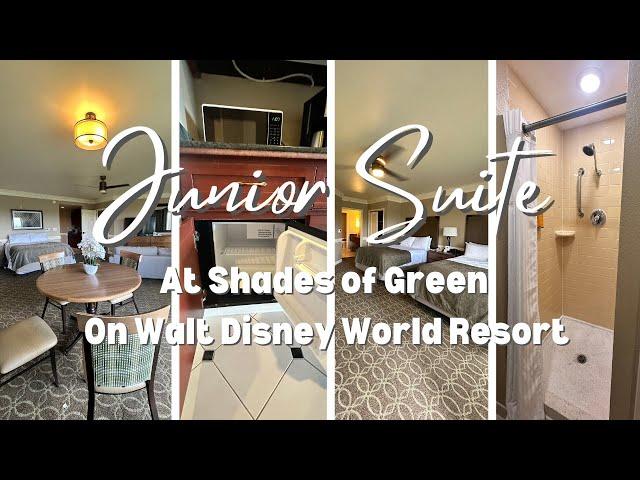 Whats NEW In The JUNIOR Suites? Shades of Green On Walt Disney World Resort Room Tour | Walkthrough