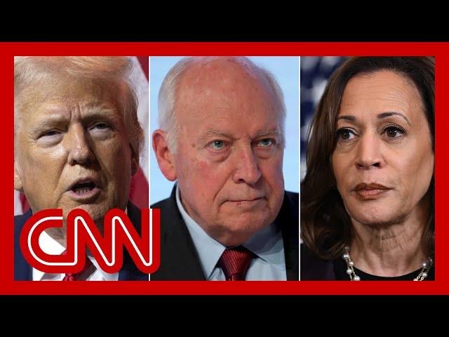 ‘No greater threat’: Dick Cheney slams Trump in his endorsement of Harris