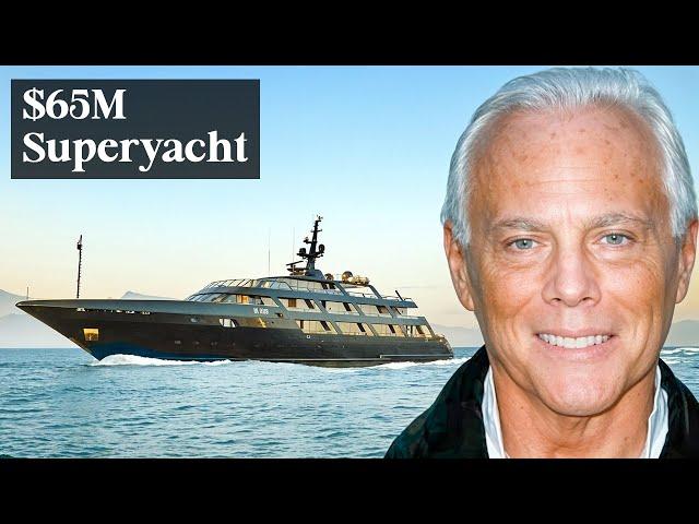 Inside Giorgio Armani's $65 Million Military inspired Superyacht!