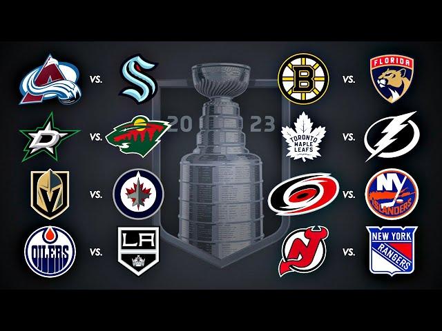 2023 Stanley Cup Playoffs | Round 1 | Every Goal