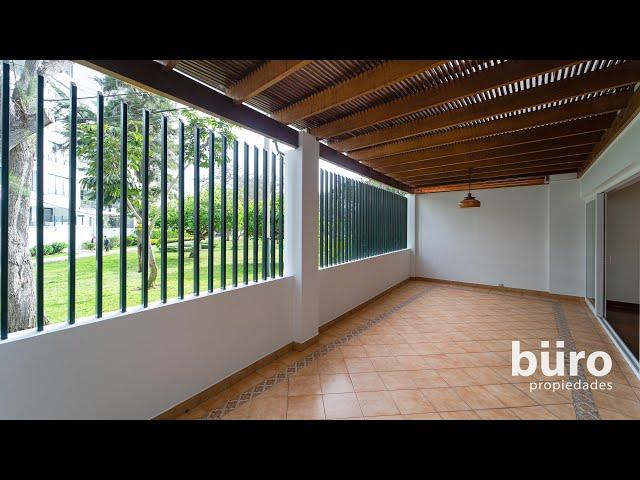 Lindo Departamento Con Vista A Parque Privado De 3 Dormitorios En Miraflores