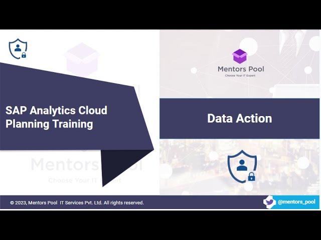 SAP Analytics Cloud Planning Training | SAC Planning | SAP Analytics Cloud Training ||  Mentors Pool