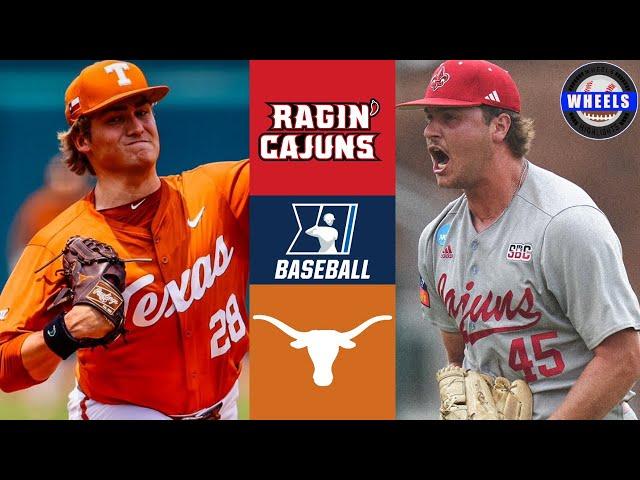 Louisiana vs Texas | Regionals Elimination Game | 2024 College Baseball Highlights