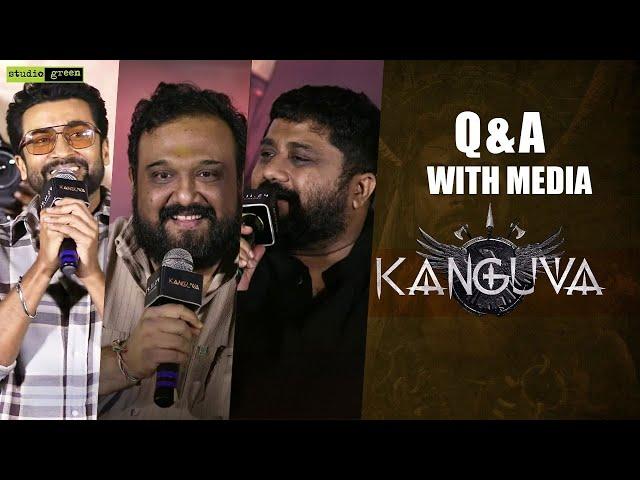 KANGUVA Press Conference Hyderabad | Q & A Session With Media | Suriya | Bobby Deol | Studio Green