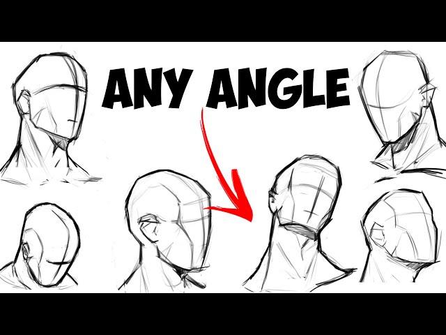 How I Draw HEADS from Any Angle