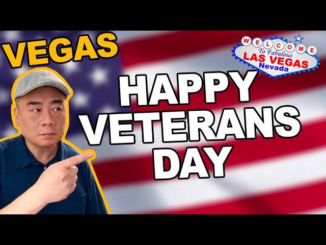 The Veterans Day Vlog. Featuring: The LONGEST line in Las Vegas