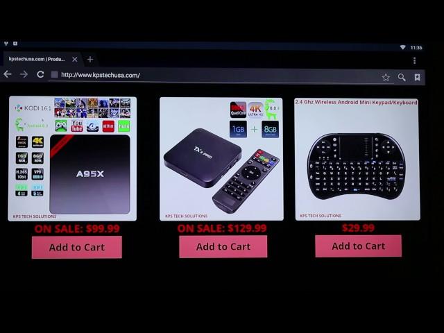 KPS TECH SOLUTIONS ANDROID 6.0 TV BOX DEMO