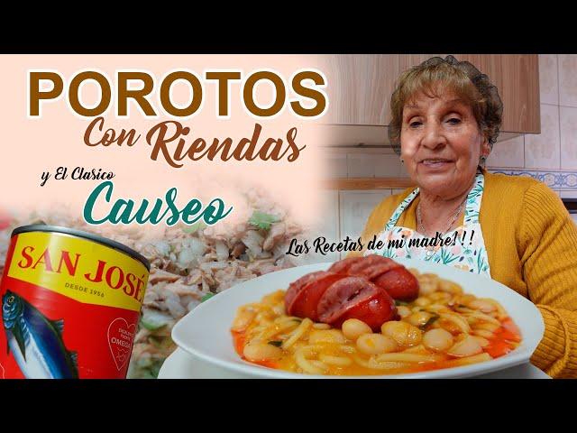 POROTOS CON RIENDAS Y EL CLASICO CAUSEO DE JREL