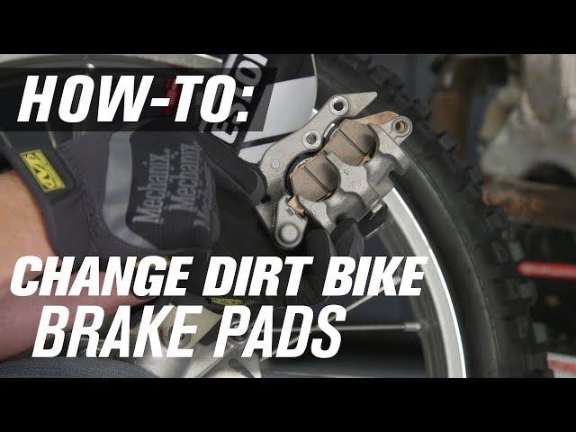 How To Replace Dirt Bike Brake Pads