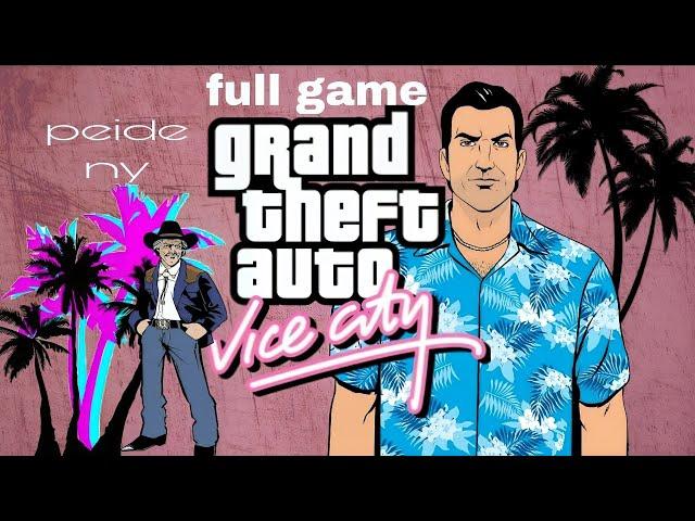 همه مراحل جی تی ای وایس سیتی دوبله فارسی|gta vice city full game