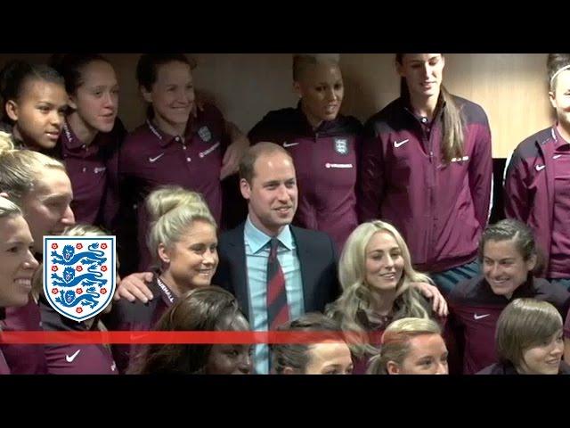 Prince William wishes England Women's team good luck | FATV News