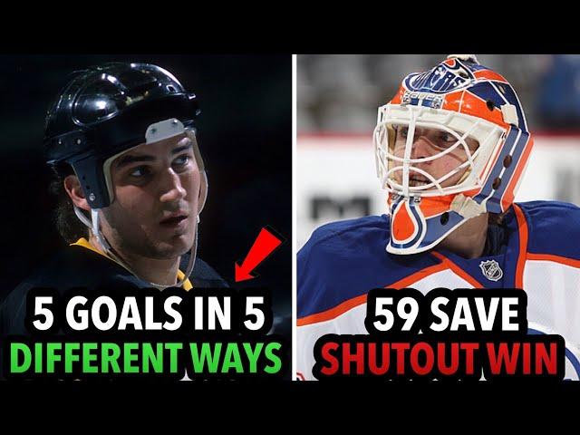 The CRAZIEST Single Game Performances in NHL History || Ft. Graviteh