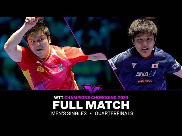 FULL MATCH | Fan Zhendong vs Tomokazu Harimoto | MS QF | #WTTChongqing 2024