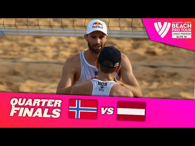 Mol, A./Sørum, C. vs. Plavins/Fokerots - Quarter Finals Highlights | Joao Pessoa 2024 #BeachProTour