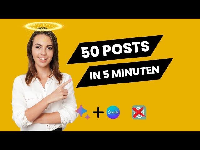 Du willst virale Social-Media-Posts? Mit Gemini und Canva jetzt möglich!