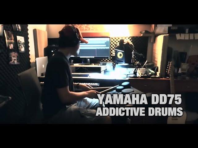 Yamaha DD75 - addictive drums 2 - Free Drumless Tracks