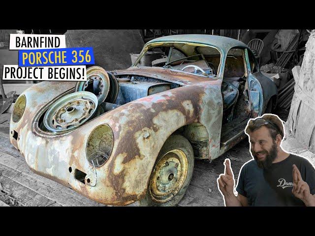 Barn-Find Porsche 356 Project Begins! | Porsche 356 Restoration | Episode 1