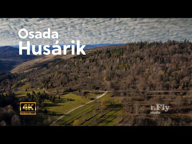 Osada Husárik, Čadca, Airview 4K