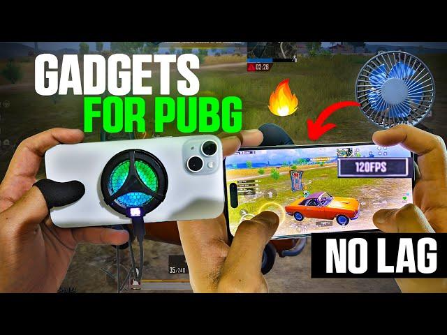 Top Gadgets For Pubg Mobile - Bgmi | Best Cooling Fan & Phone Cooler For Gaming | Resolve Lag Issues