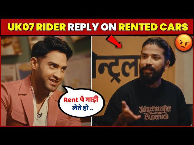 Finally Uk07 Rider Reply On His 6 Month Rented Cars! Lafda Central The Thugesh Show