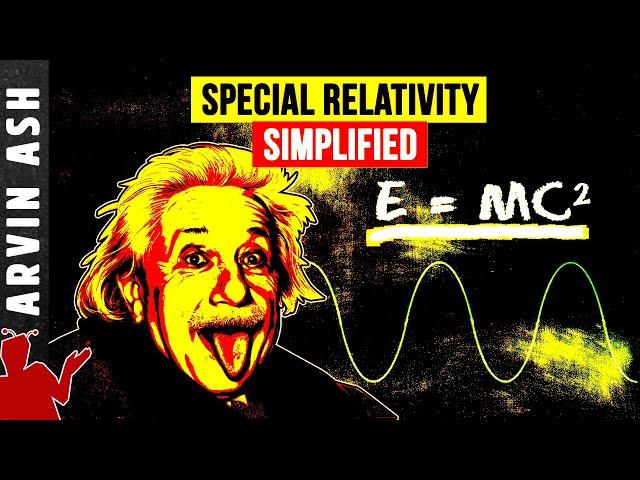 Special Relativity simplified using no math. Einstein thought experiments