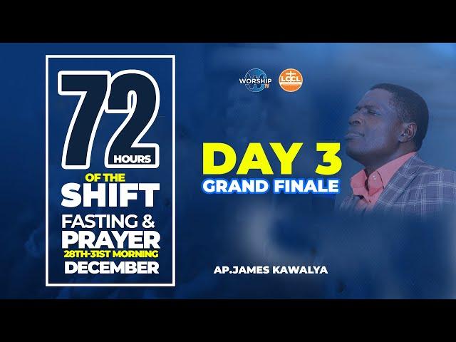 72 HOURS OF  FASTING & PRAYER |DAY3 |SESSION 1 |AP JAMES KAWALYA | 29.12.2024 | CONSECRATION CENTER