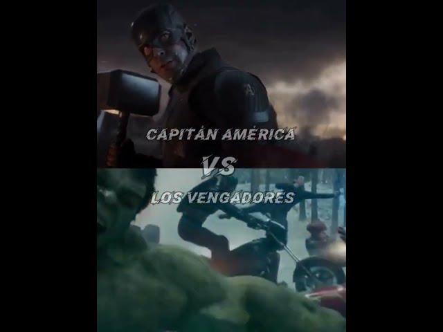 Capitán América VS Los Vengadores