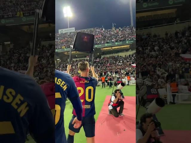Dani Olmo, Chairman 🪑#fcbarcelona #shorts