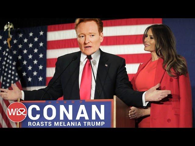 Conan O'Brien Roasts Melania Trump | 