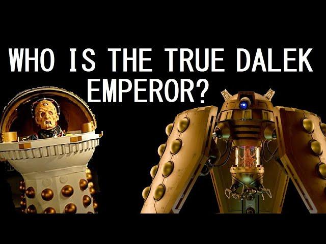 Is Davros the true Emperor of the Daleks?