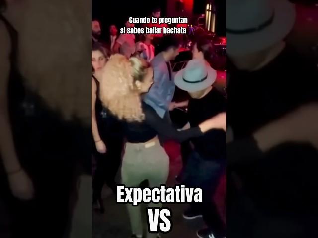 EXPECTATIVA vs REALIDAD ‍️ dance #bachatamoves #bachatatips #bachata #bachataclass #dancers