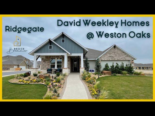 David Weekley Homes | Weston Oaks | Ridgegate | 3425 SF | 4 Bed | 3 Bath | San Antonio, TX