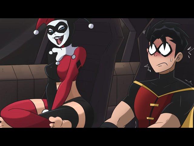 Harley easily manipulates Robin - Animated Comic Dub