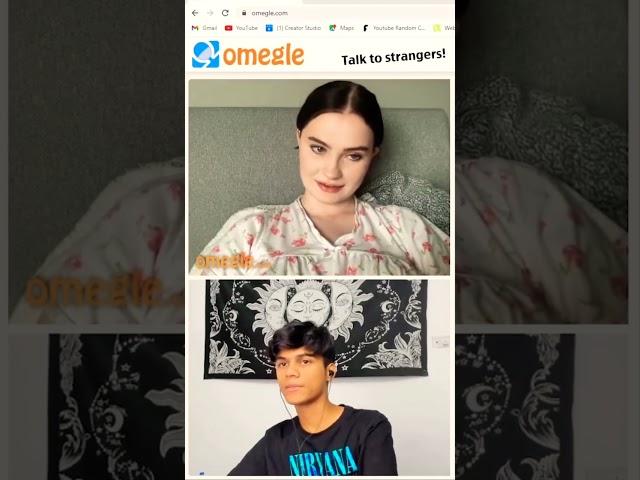 Adarshu Omegle floting with Russian Girls  // funny  Omegle video // #adarshu #shorts #viral#short