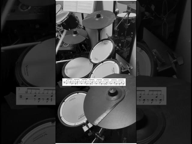 Basic Drum By Pumpkin - Book 1, Solo 15, Line 2