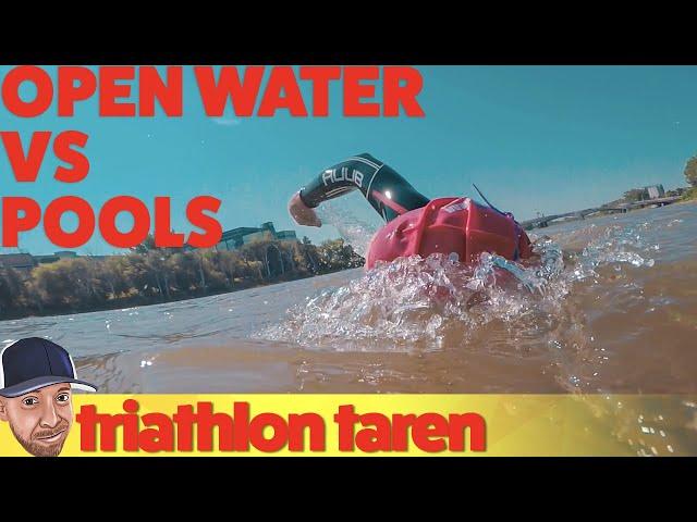 Open Water Swimming vs Pool Swimming Differences