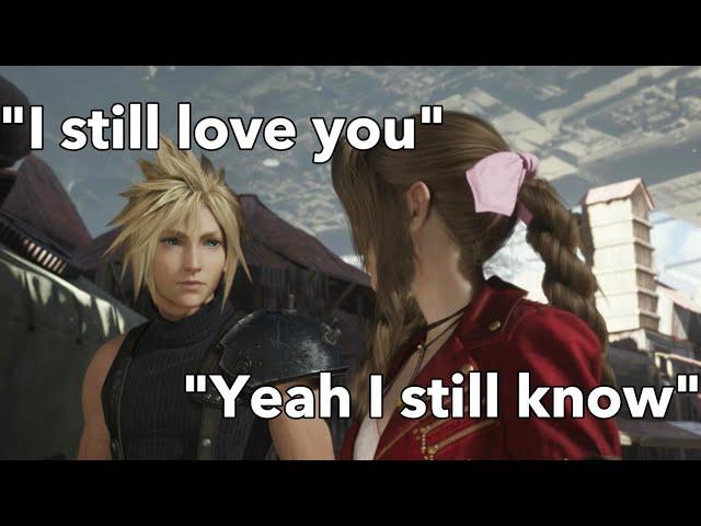 Cloud being in love with Aerith for 23 minutes straight | #ff7rebirth #clerith