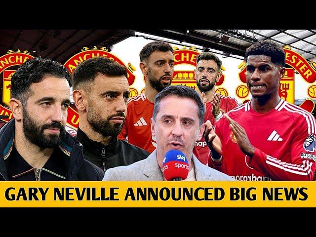 BREAKINGGARY NEVILLE ANNOUNCED MAN UNITED HOT NEWSRUBEN AMORIM IS COOKING BIG DEAL 