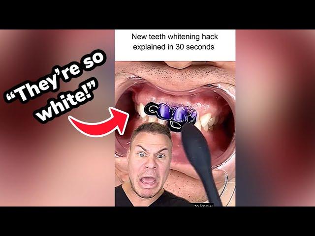 Magic Purple Whitening Toothpaste?! Orthodontist Reacts!