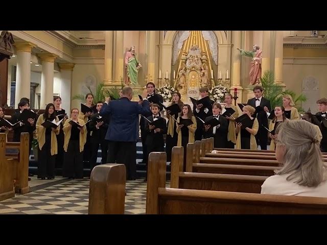 WFU Chamber Choir Tour 2024: St. Louis Cathedral, New Orleans