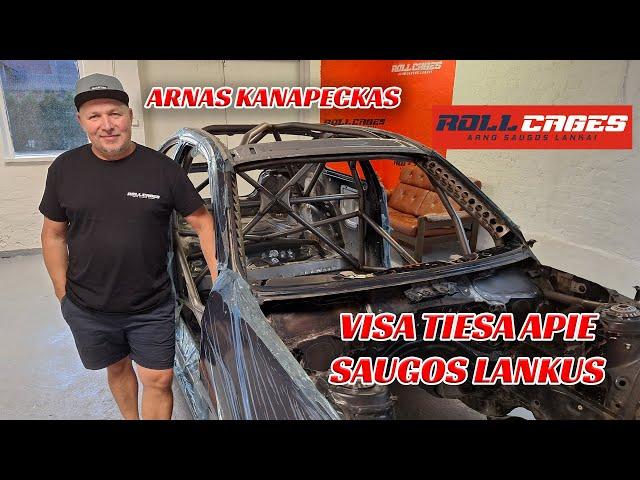 MARKELEVIČIUS #95 VISA TIESA APIE SAUGOS LANKUS. ARNAS KANAPECKAS - ARNO SAUGOS LANKAI - ROLL CAGES